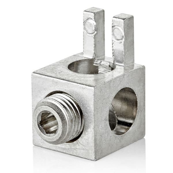 Leviton LL420 Field-Installable Neutral Feed-Thru Lug, 4  2/0 AWG