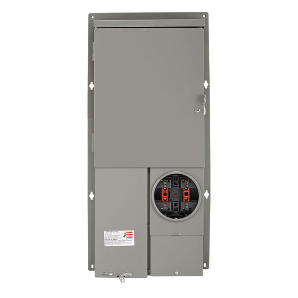Leviton LP112-SR 12 Space Outdoor Meter Main Combo with 125A Main Circuit Breaker, Solar-Ready