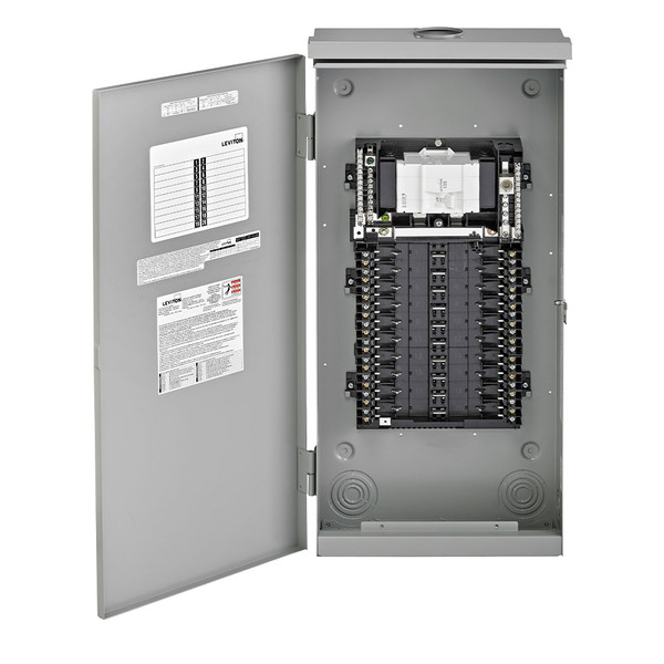 Leviton LP212-3B 20 Space Outdoor Load Center with 125A Main Circuit Breaker