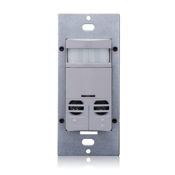 Leviton OSSMD-GAG DUAL RLY MT WB, 120-277VAC, NONEU, GRAY