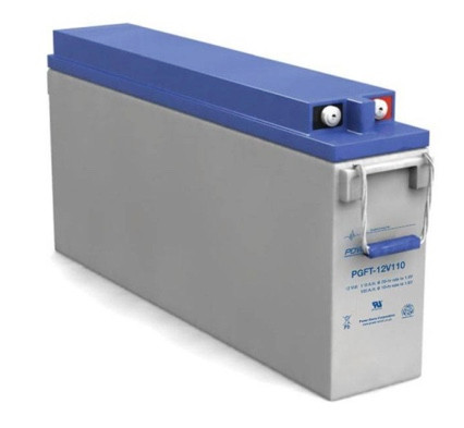 Power Sonic PGFT-12V110H M6 FR 12V 106.8Ah Long Life Front Terminal VRLA Battery