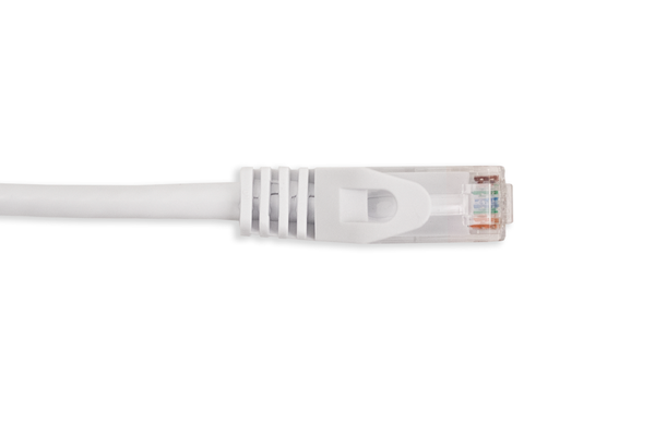 Vertical Cable 094-820/3WH Cat6 3Ft White Booted Patch Cord
