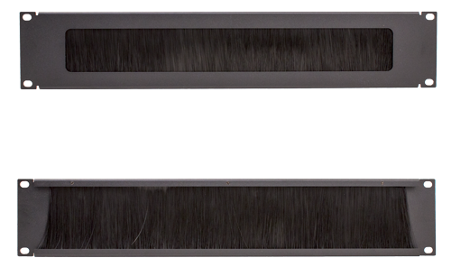 Vertical Cable 047-WBP-2000 2U 19" Rack Mount Network Brush Panel