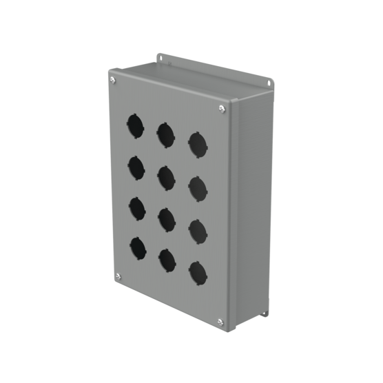 Hoffman E12PB Type 12 Pushbutton Enclosure