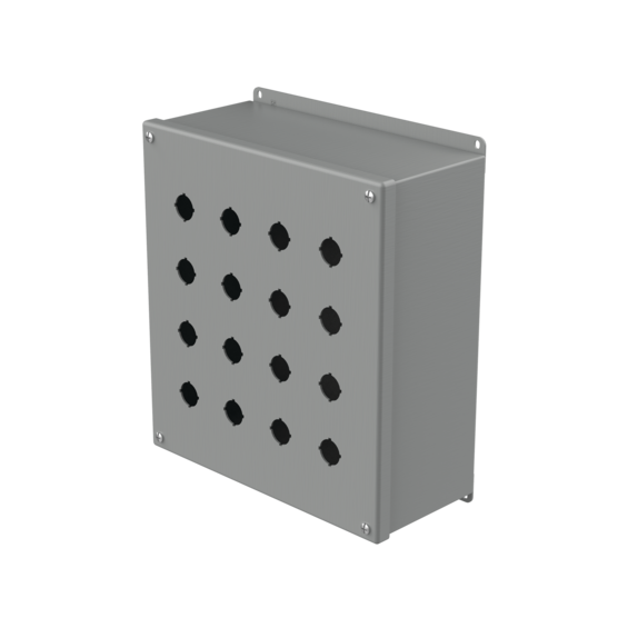 Hoffman E16PBXM Type 12 Extra-Deep Pushbutton Enclosure