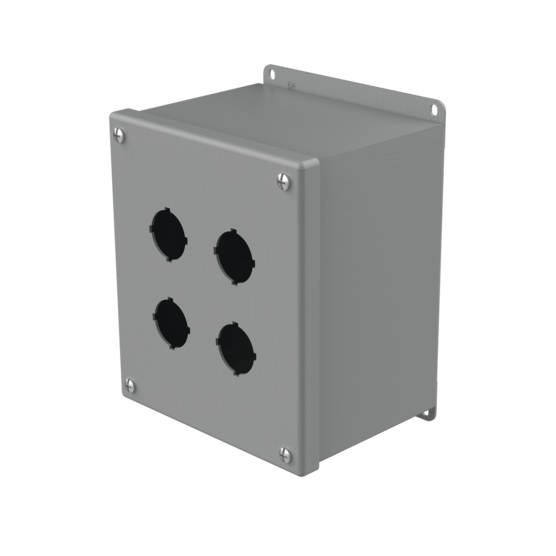Hoffman E4SPBX Type 12 Extra-Deep Pushbutton Enclosure