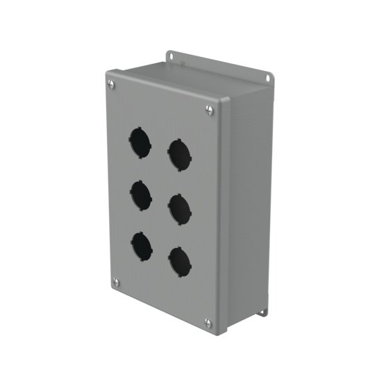Hoffman E6PB Type 12 Pushbutton Enclosure