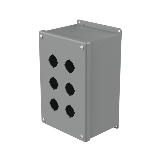 Hoffman E6PBX Type 12 Extra-Deep Pushbutton Enclosure
