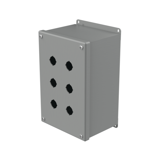 Hoffman E6PBXM Type 12 Extra-Deep Pushbutton Enclosure