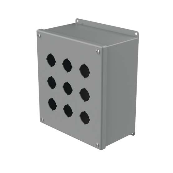Hoffman E9PBX Type 12 Extra-Deep Pushbutton Enclosure