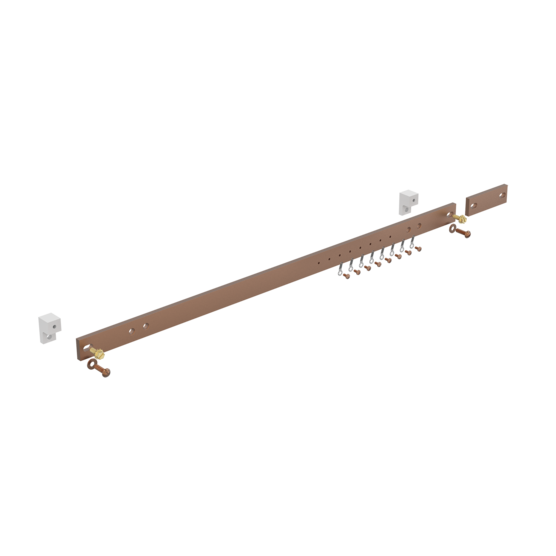 Hoffman DG23 Horizontal Ground Bar Kit
