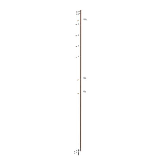Hoffman DG36 Vertical Ground Bar Kit