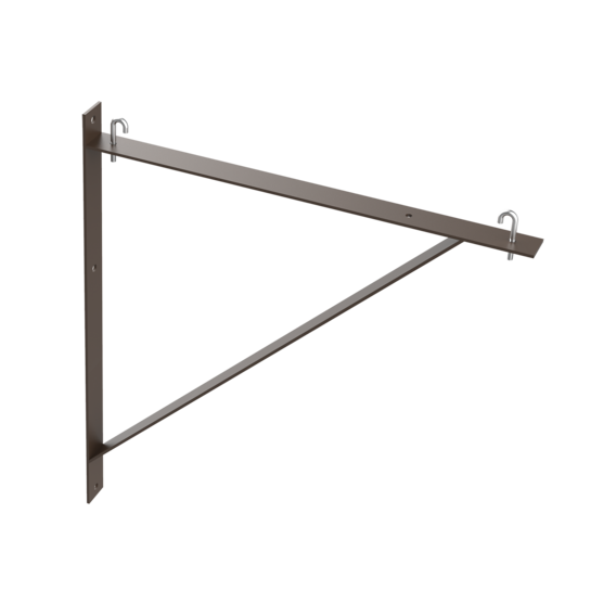 Hoffman LTSB24BLK Triangle Support Bracket Kit
