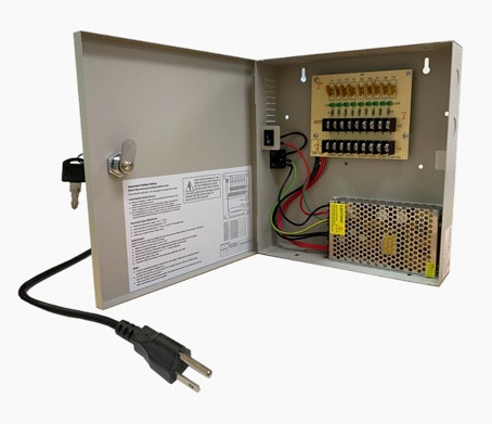 Truview PT-PS-1210-D9-U 9 Channel 10 Amp Power Supply