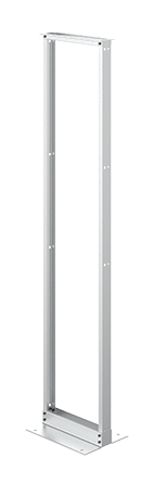 Hoffman EVR19FM51U 2-Post, 3-inch Column Open-Frame Rack