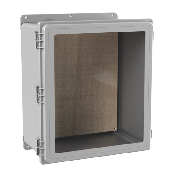 Hoffman D16148WFW DataCom Fiberglass WiFi Enclosure