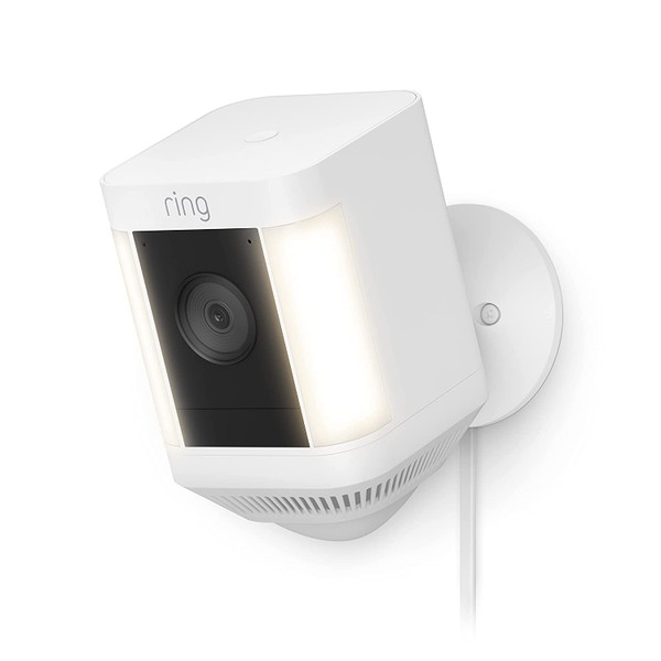 Ring Spotlight Cam Plus Plug-In - White