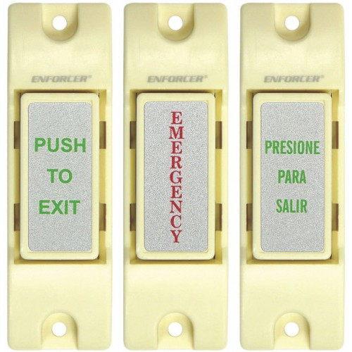 Seco-Larm SS-075C-PEQ NO/NC Emergency Button Kit