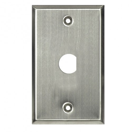 Seco-Larm SS-299Q Stainless Steel Single-Gang Plate