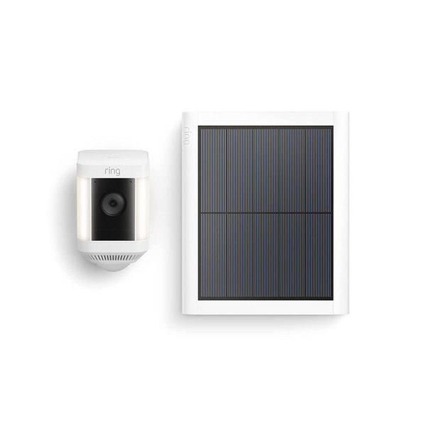 Ring Spotlight Cam Plus Solar - White