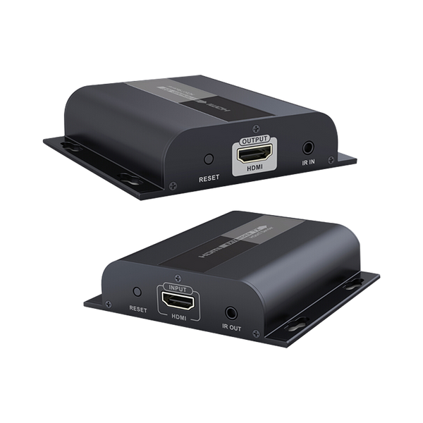Avycon AVA-HDMI-EXT-C450 HDMI Extender over CAT5/6 up to 450ft (HDbitT), with IR transmitter & receiver, includes DC5V power supply