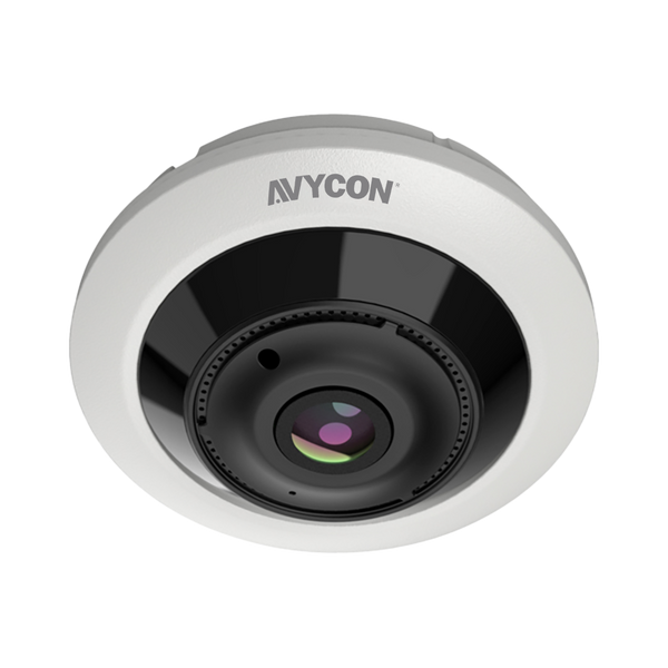 Avycon AVC-NF121F 12MP H.265 Fisheye Network Camera