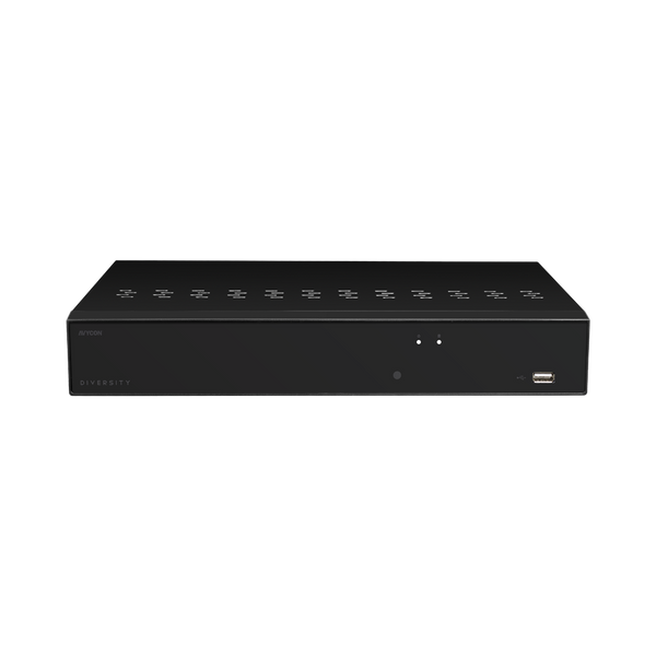 Avycon AVR-DSV804H-18T (NDAA) All-in-One Hybrid H.265 8MP Lite DVR - 4 CHANNEL, 4K HDMI, VGA, CVBS, 4CH Audio, +2 IP, 18TB HDD Installed