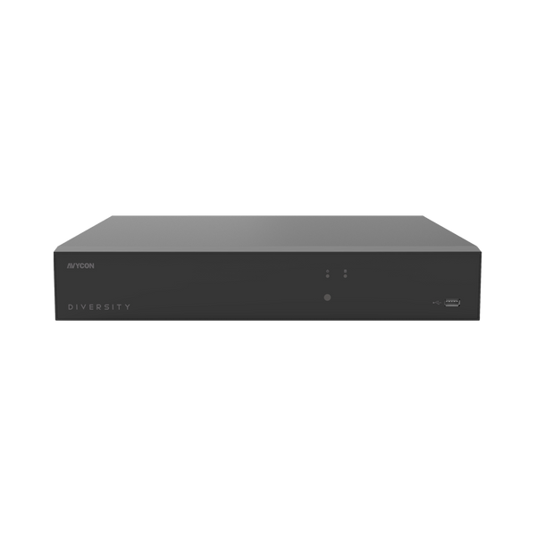 Avycon AVR-NSV32E2N-28T (NDAA) H.265 32CH 4K 4K NVR, DUAL NIC, max. 256Mbps, 8MP@30FPS, ONVIF, 8 Alarm In / 1 Alarm Out, 1 HDMI 4K Output, 4 SATA, 28TB HDD installed