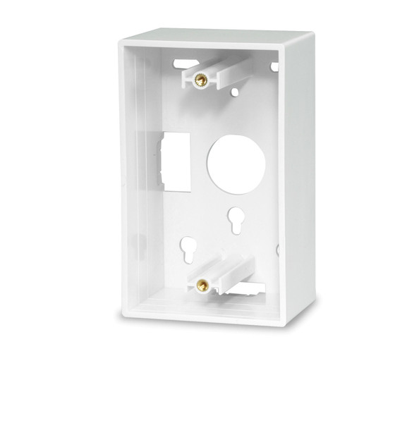 SignaMax SMB2-SG-WH Single Gang Surface Mount Box Box 1.89-in Deep, White