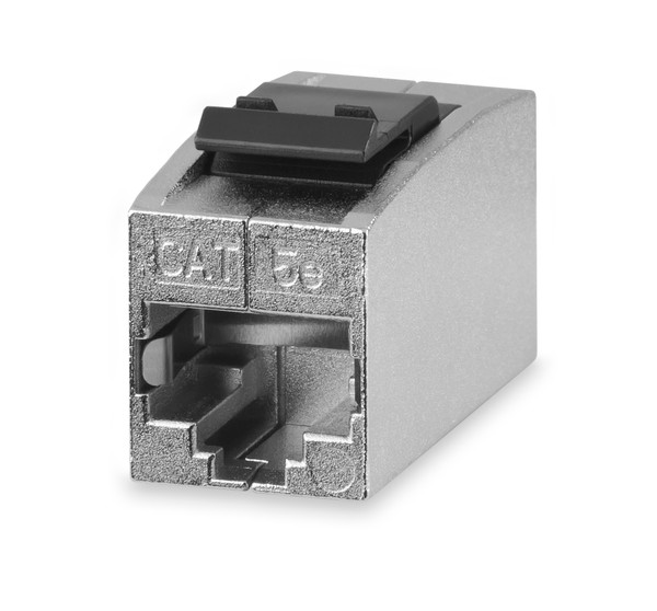 SignaMax KRJ45/5S-SH Category 5e Screened Panel Mount Feed-Thru Coupler