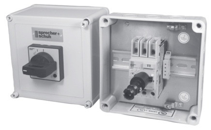 Sprecher & Schuh KTA9-32S-0.16A-VG Enclosed Motor Controller