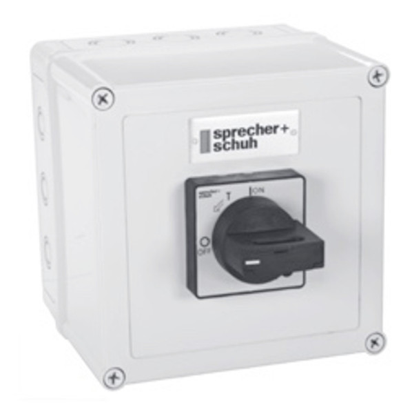 Sprecher & Schuh KTU9-40H-3D-8-VG Enclosed Molded Case Circuit Breaker