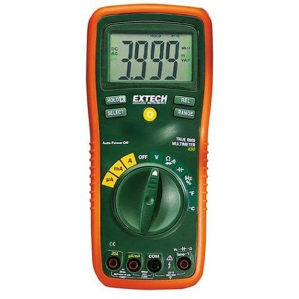 Extech EX430A 11 Function True RMS Professional MultiMeter