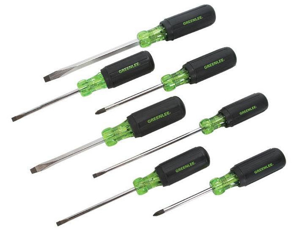 Greenlee 0153-02C 7-Piece Screwdriver Set
