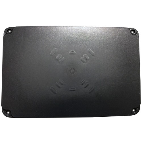 Morris 73379 Compact Cold Weather & Wet Location LED Exit Sign Single Face Panel Black Housing