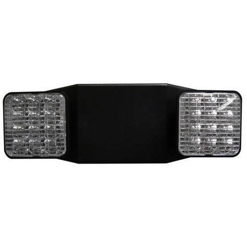 Morris 73425 Square Head LED Emergency Light High Output Black