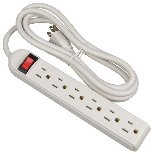 Morris 89022 6 Outlet Power Strip