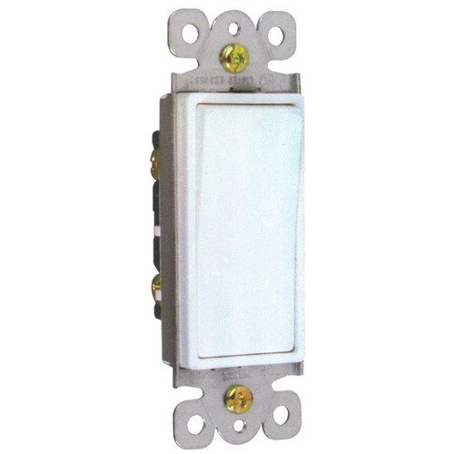 Morris 82101 15A 120-277V Ivory Garbage Disposal Decorative Switch