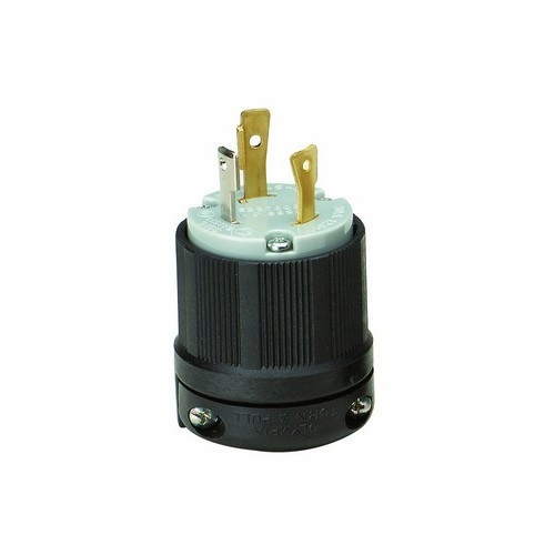 Morris 89748 2 Pole, 3 Wire 30A 125VAC Twist Lock Male Plug