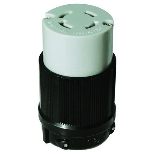 Morris 89758 3 Pole, 4 Wire 30A 125/250VAC Twist Lock Female Receptacle