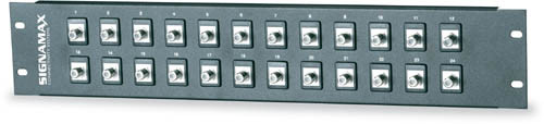 SignaMax 48F3HD-FT 24-port 3-GHz F-Type Feed-Thru Patch Panel, 2 RMU