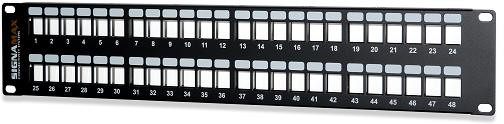 SignaMax 48U-HDMMP 48-Port Field-Configurable Patch Panel, 2 RMU