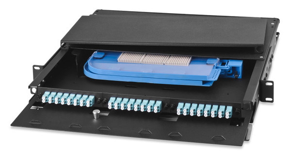 SignaMax UFE3HD1-B 3-Adapter Plate Premium Rack Mount Enclosure, Black