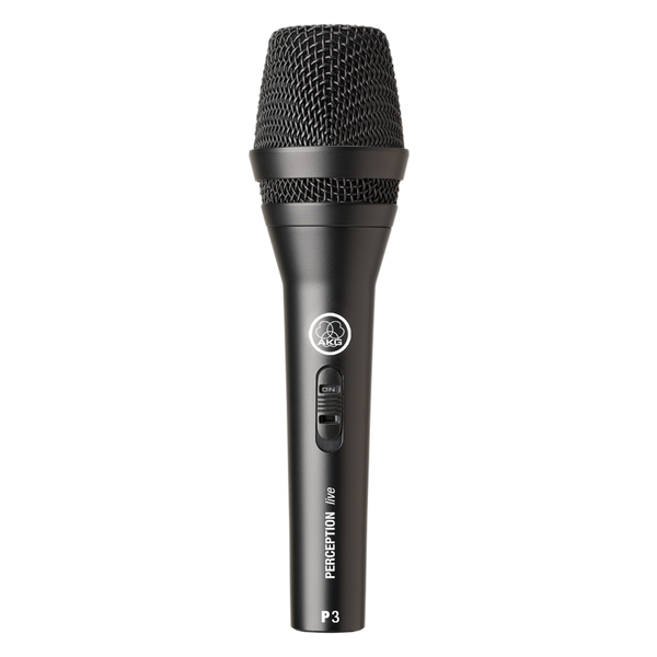 AKG P3 S High-Performance Dynamic Microphone With On/Off Switch
