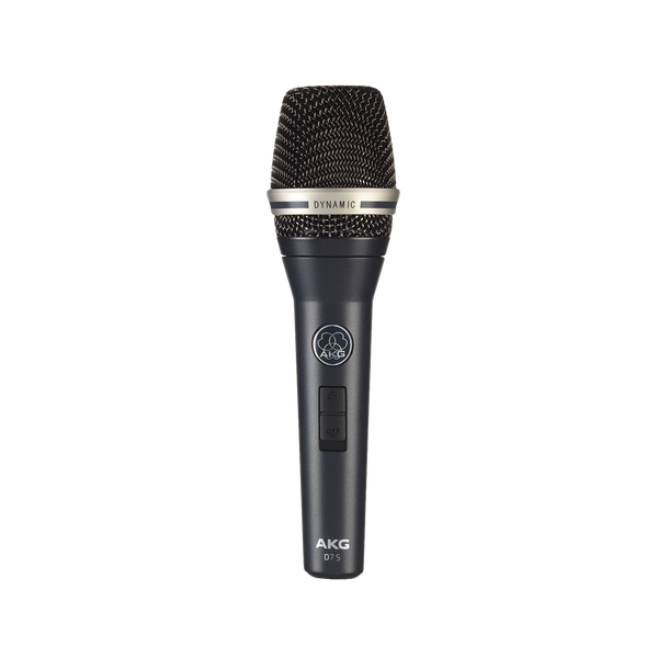 AKG D7S Reference Dynamic Vocal Microphone With On/Off Switch
