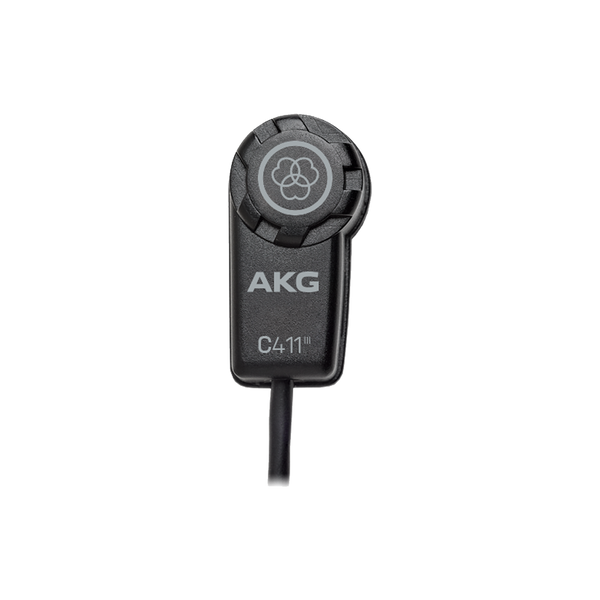 AKG C411 PP High-Performance Miniature Condenser Vibration Pickup With MPAV Standard XLR Connector