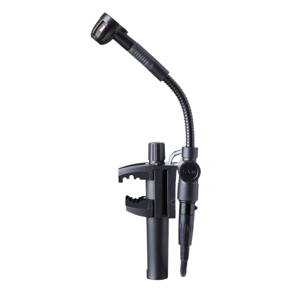 AKG C518 ML Professional Miniature Clamp-On Condenser Microphone With Mini XLR To Mini XLR Cable And A400 Adapter Plate