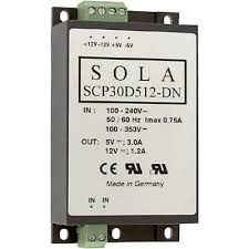 Sola SCP30D512-DN 30W 5/12V SW PWR SPLY DIN