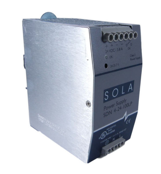 Sola SDN4-24-100LP 92W 24V DIN P/S 115/230V IN