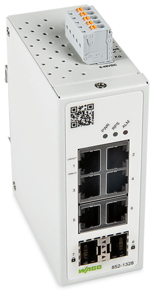 Wago 852-1328 Industrial Managed Switch